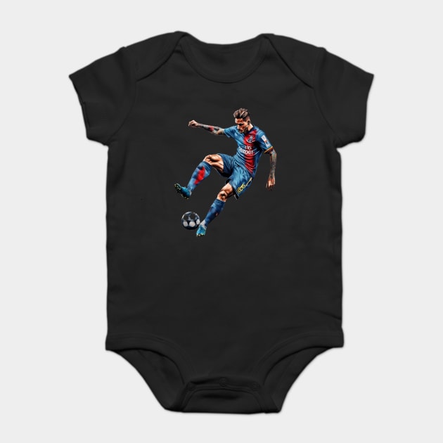 Soccer Football Lover Baby Bodysuit by animegirlnft